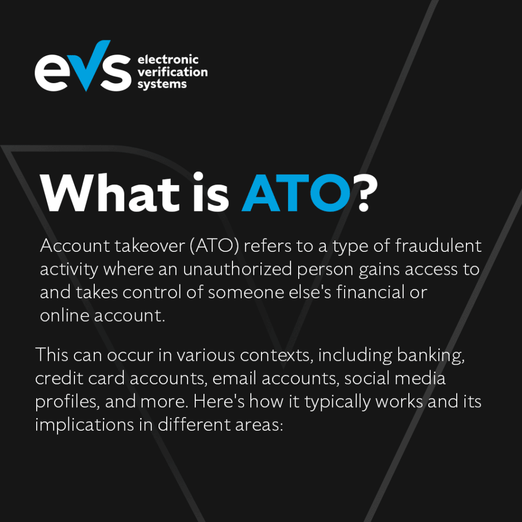 what is ATO - Account Takeover