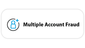 multiple account fraud icon